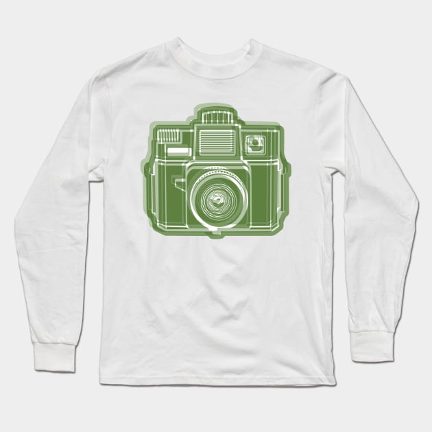 ISSF Society6 logo GREEN Long Sleeve T-Shirt by istillshootfilm